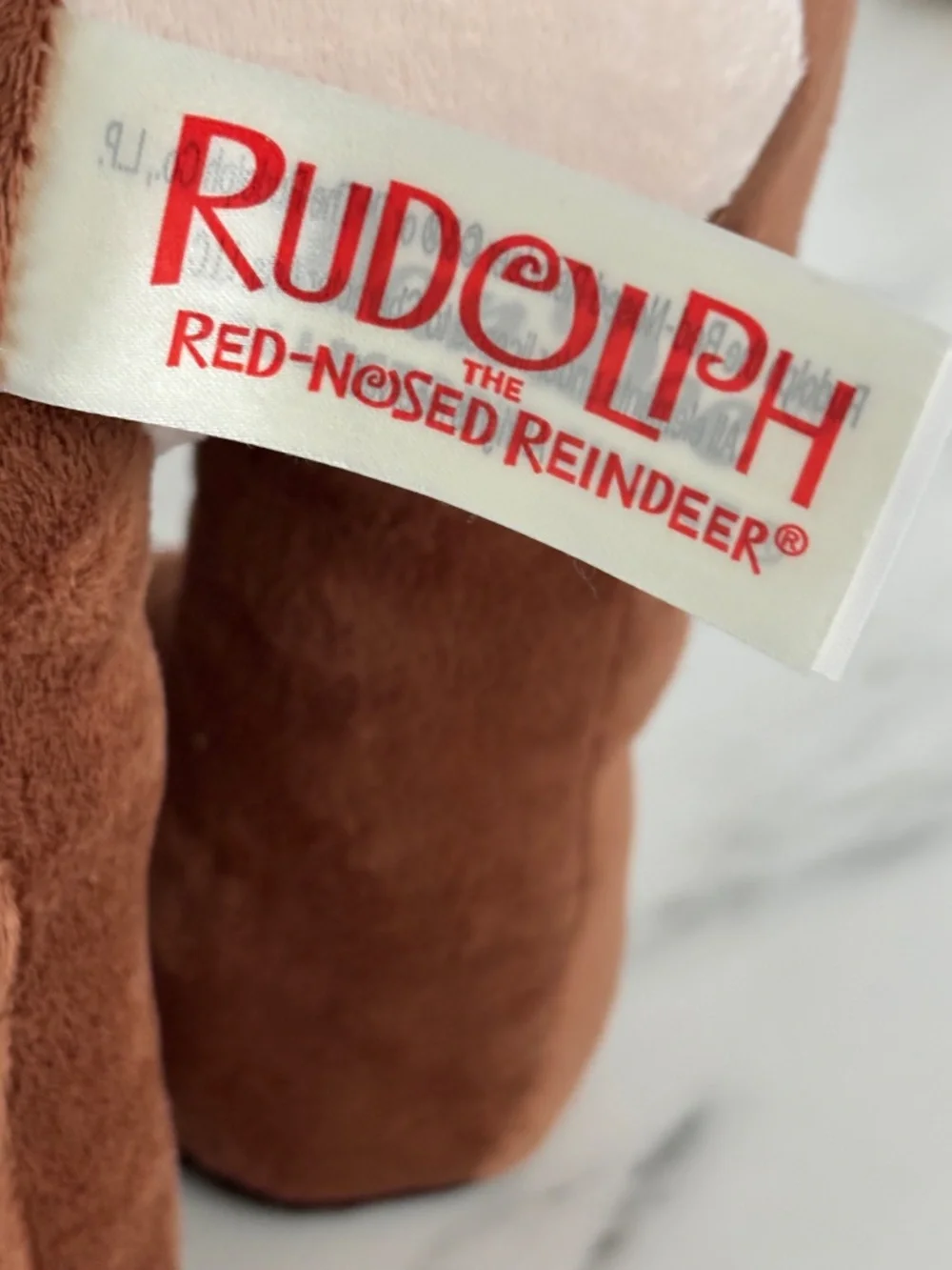 NWT Rudolph the Red Nosed Reindeer Plush Greeter Toy Dan Dee LARGE Christmas NEW
